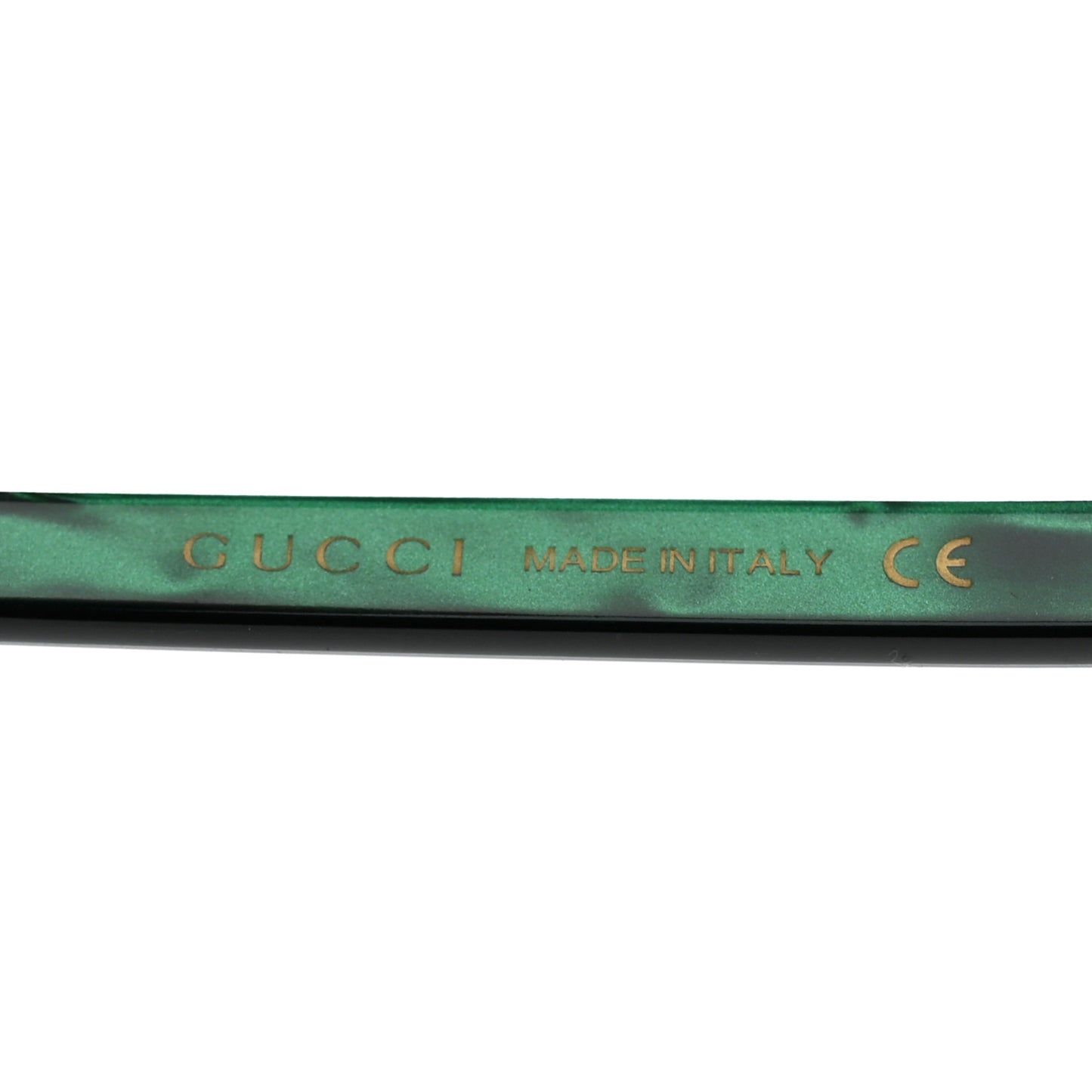 Acetate Round Sunglasses GG0023S Green