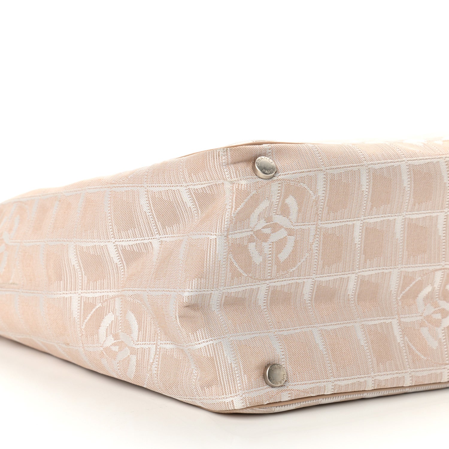 Chanel Nylon Medium Travel Tote Beige 9 of 17