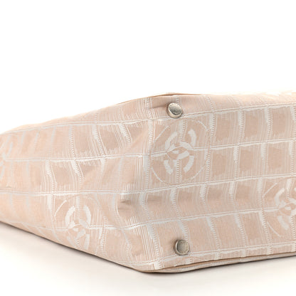 Chanel Nylon Medium Travel Tote Beige 9 of 17