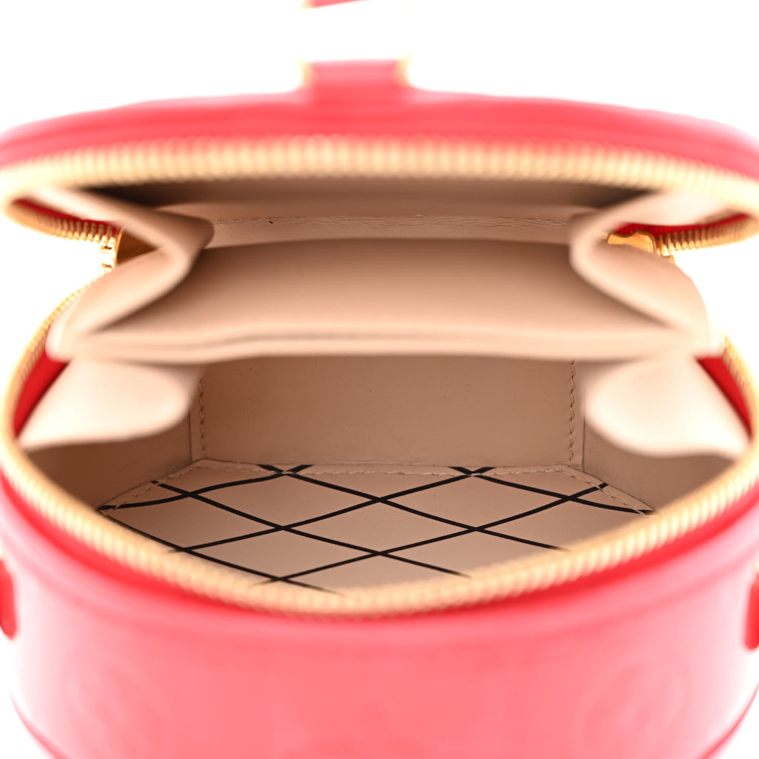 Louis Vuitton Vernis Mini Boite Chapeau Souple Red 5 of 11