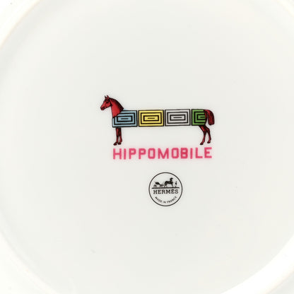 Hermes Porcelain Hippomobile Dessert Plate 5 of 6