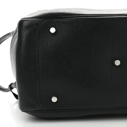 Hermes Taurillon Clemence Lindy 34 Black 8 of 12