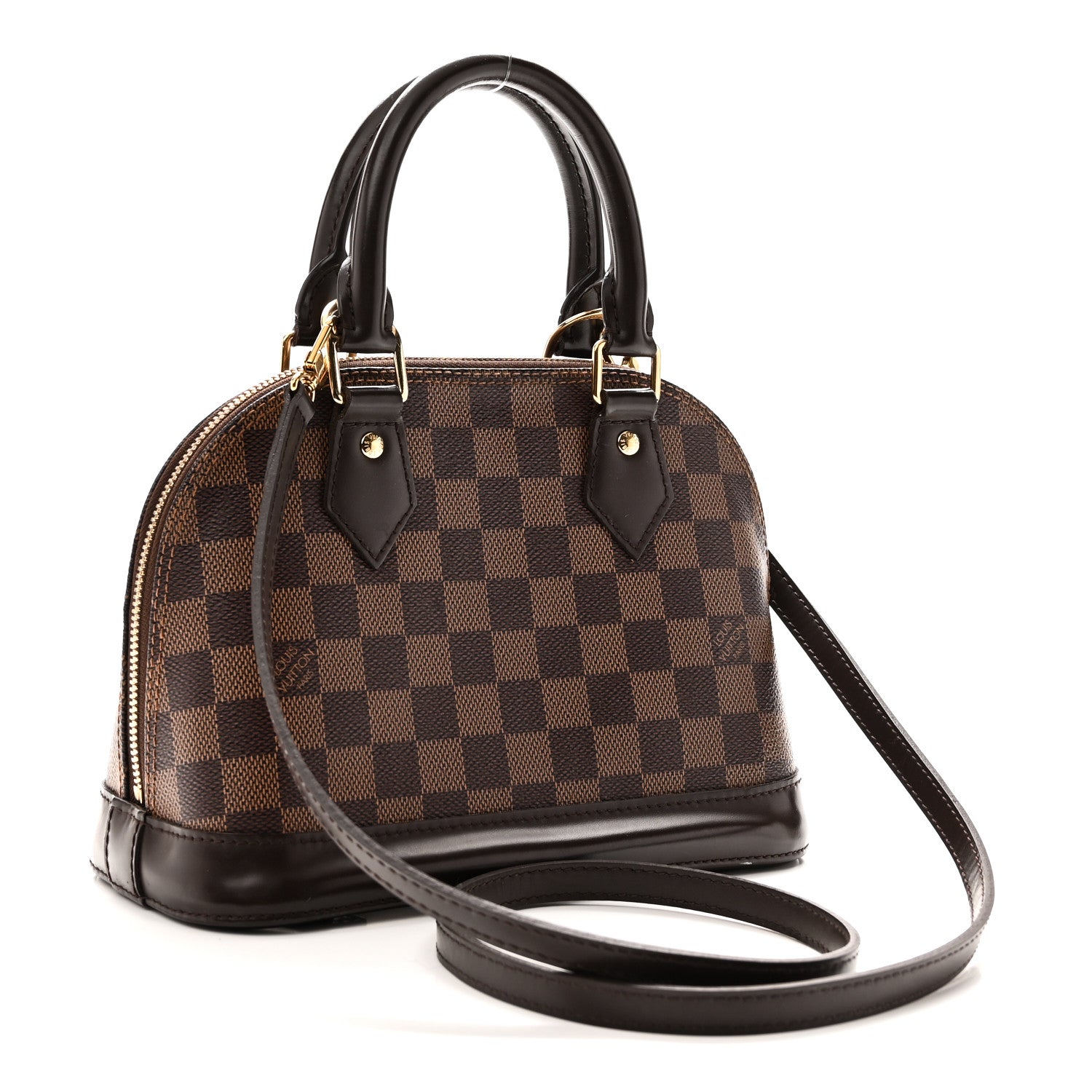 Louis Vuitton Damier Ebene Alma BB 3 of 10