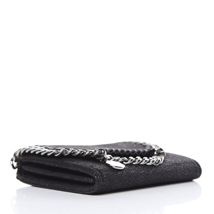 Stella McCartney Shaggy Deer Small Falabella Wallet Black 4 of 7