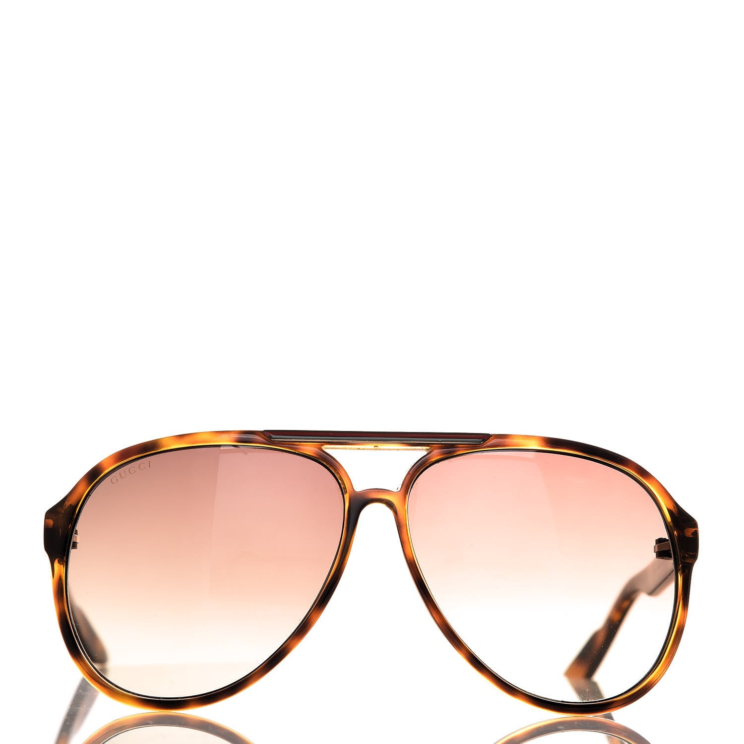 Gucci Acetate Aviator Sunglasses GG 1627/S Tortoise 2 of 9