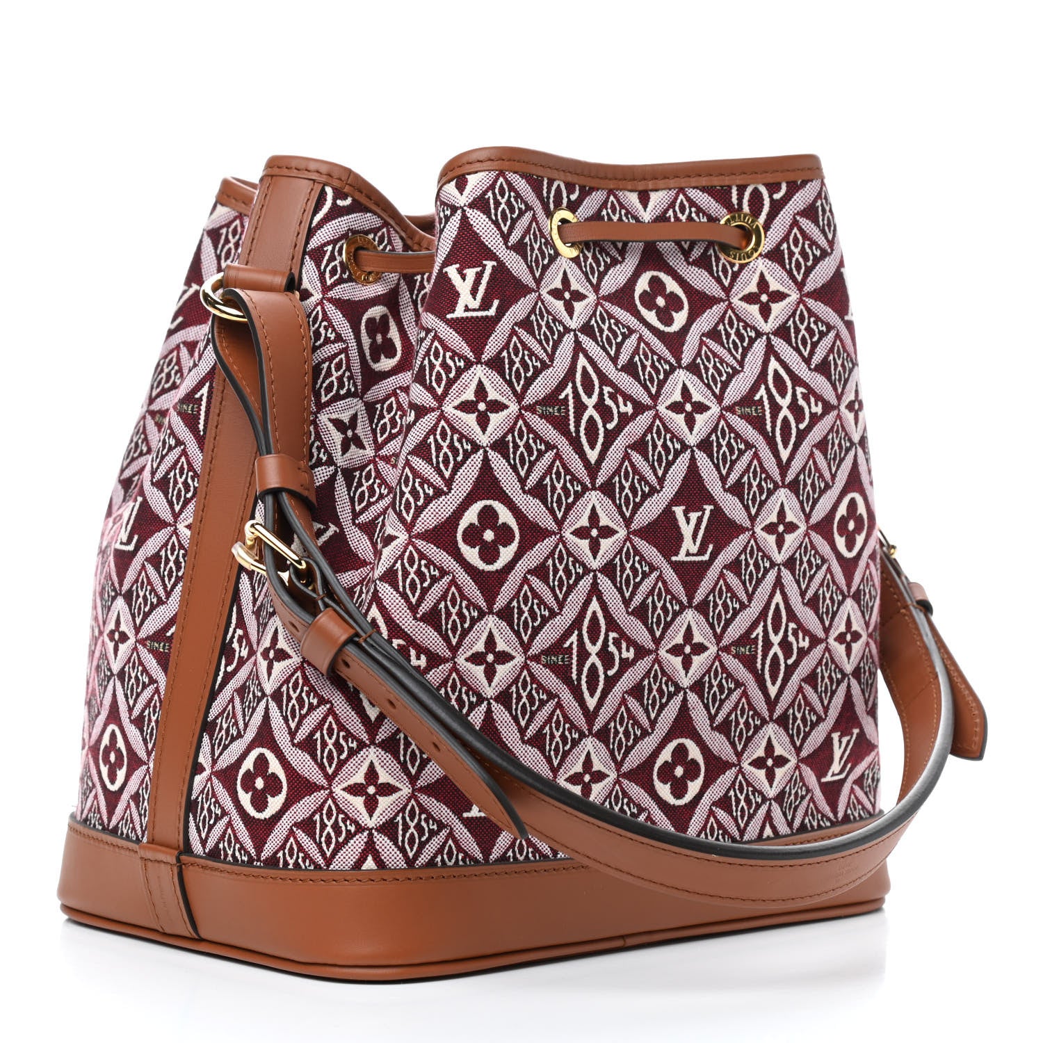 Louis Vuitton Jacquard Since 1854 Petit Noe Bordeaux 2 of 8