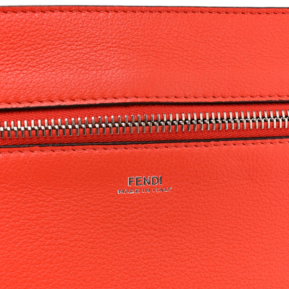 Fendi Vitello Baltico Dolce DotCom Satchel Tortora Papavero 7 of 15