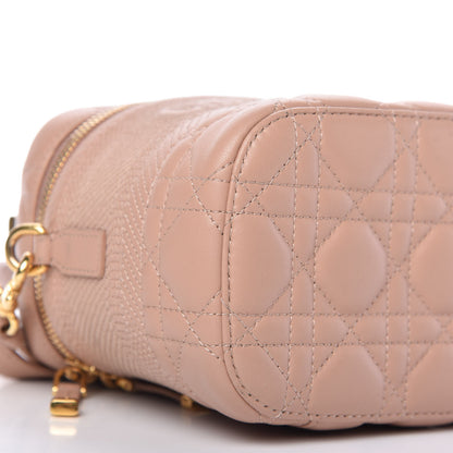 Christian Dior Lambskin Cannage Small Diortravel Vanity Case Rose Des Vents 6 of 9