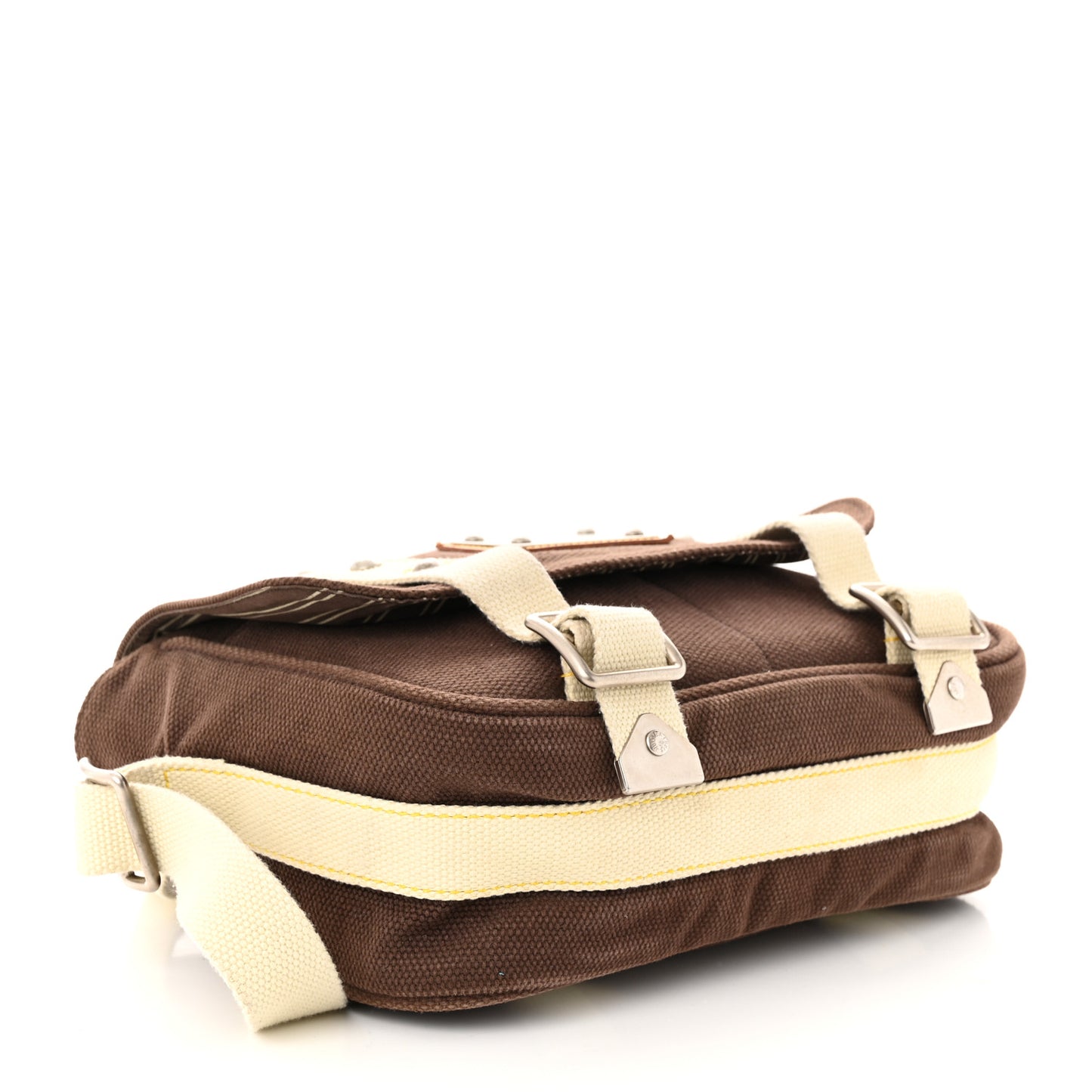 Toile Antigua Besace LV Cup Messenger PM Brown