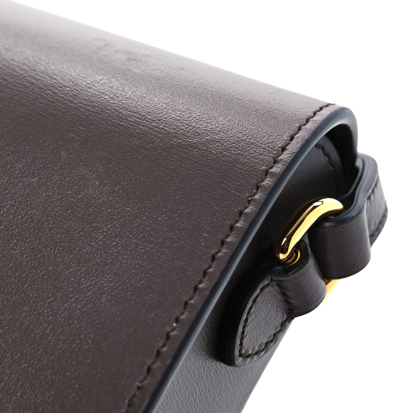 Boarded Plutone Calfskin Mini Horsebit 1955 Crossbody Bag New Acero