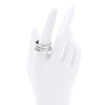 Bulgari 18K White Gold B.Zero1 Three-Band Ring 61 9.5 2 of 4