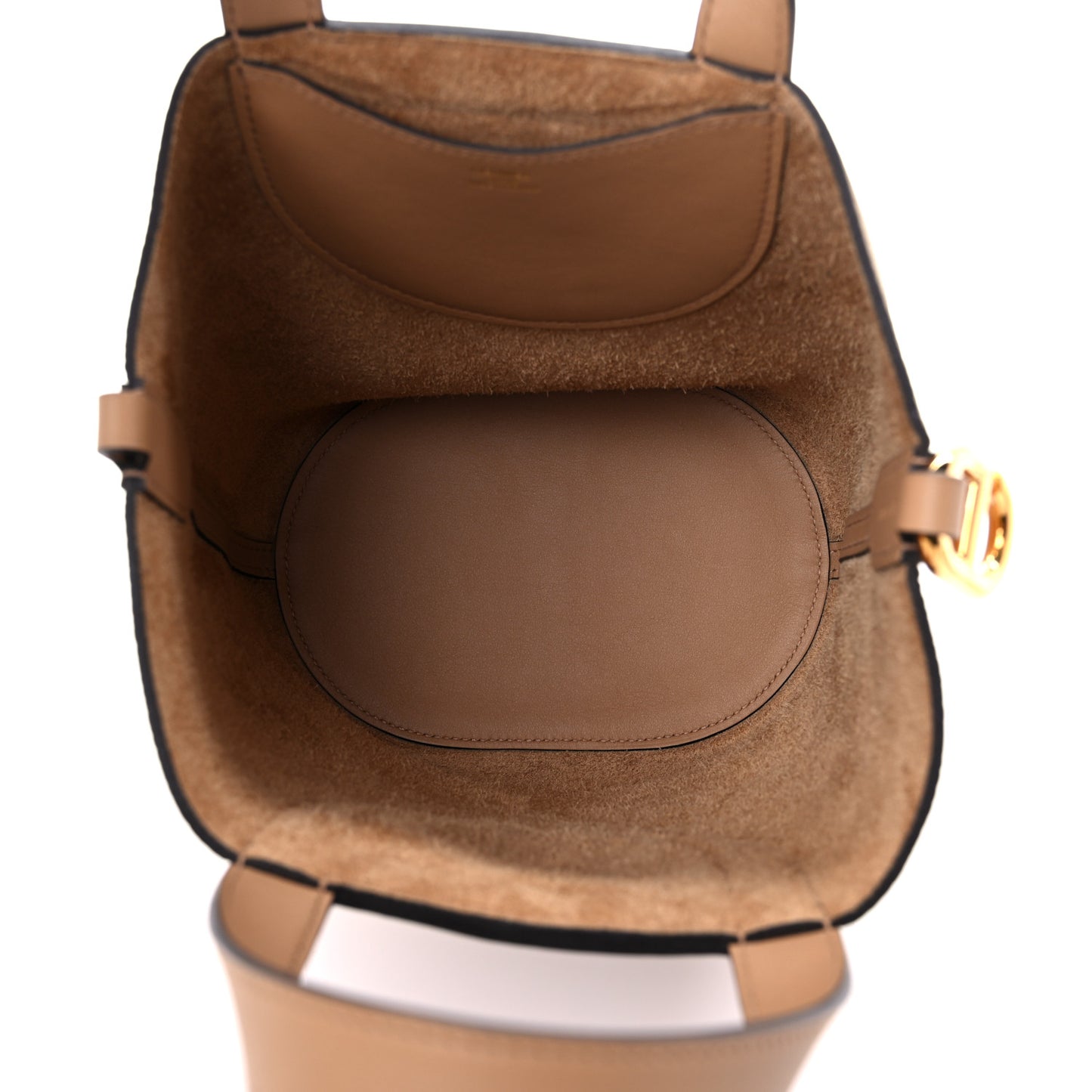 Taurillon Clemence Swift In-The-Loop 18 Bag Chai