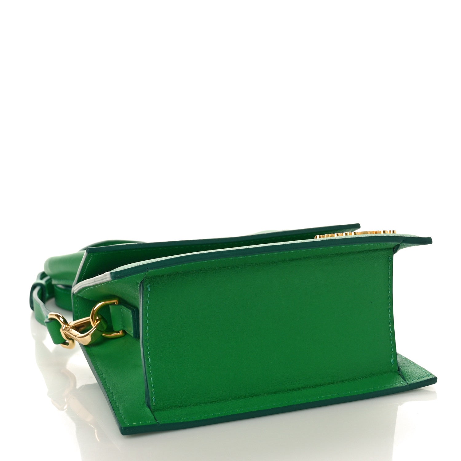 Jacquemus Smooth Calfskin Le Chiquito Moyen Green 4 of 9