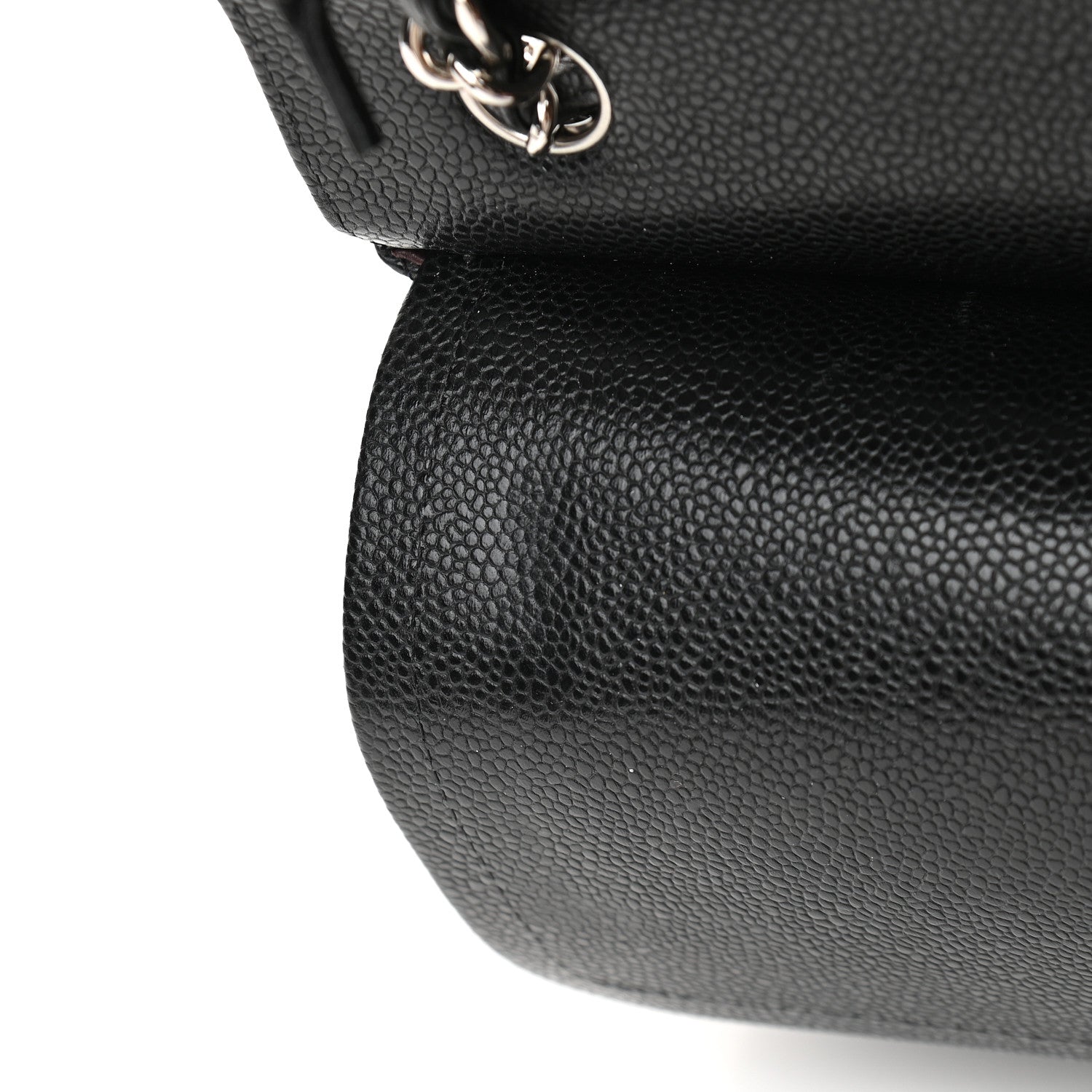 Chanel Caviar Quilted Jumbo Double Flap Black 10 of 11