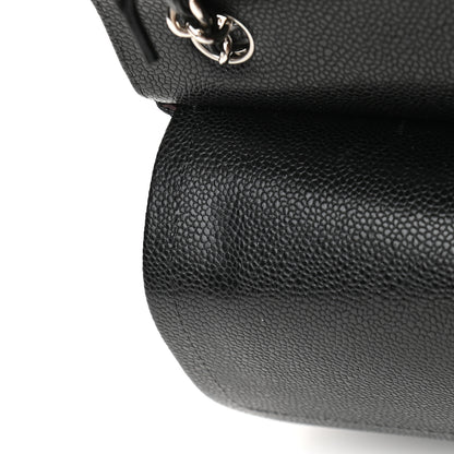 Chanel Caviar Quilted Jumbo Double Flap Black 10 of 11