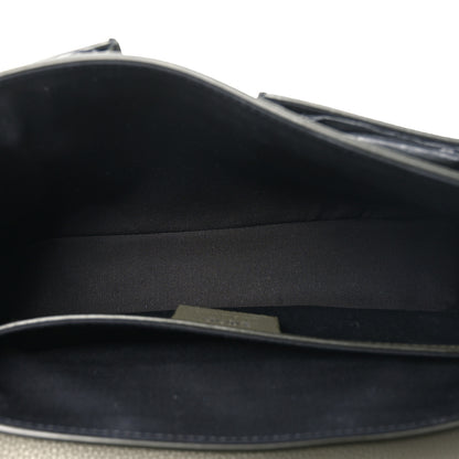 Christian Dior Grained Calfskin Hit The Road Bag Dark Green 5 of 10