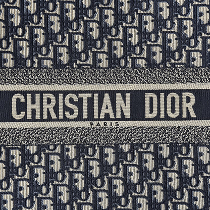 Christian Dior Oblique Book Tote Blue Multicolor 10 of 11