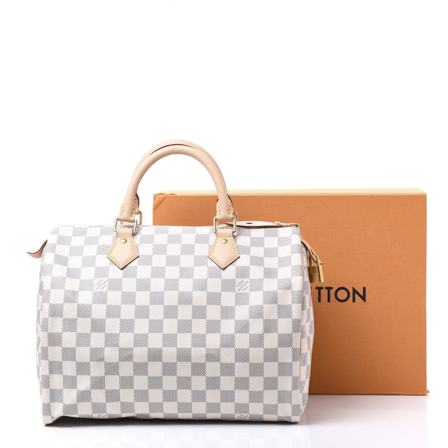 Louis Vuitton Damier Azur Speedy 30 12 of 12