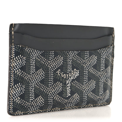Goyard Goyardine Saint Sulpice Card Holder Grey 3 of 8