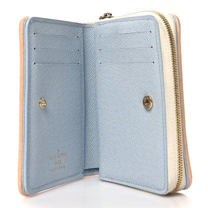 Louis Vuitton LOUIS VUITTON Monogram Jacquard Lou Wallet White 5 of 10