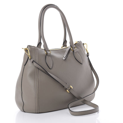 Prada Vitello Phenix Shoulder Bag Argilla 3 of 12