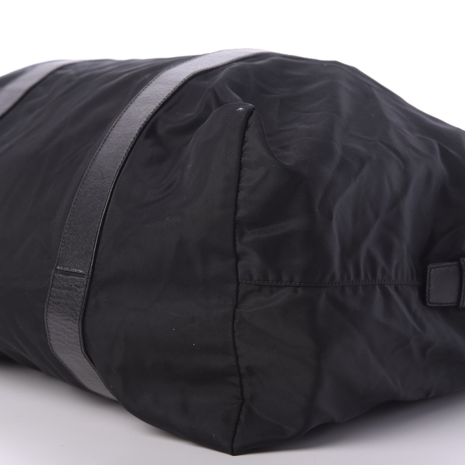 Prada Tessuto Nylon Saffiano Carry On Travel Bag Black 6 of 14