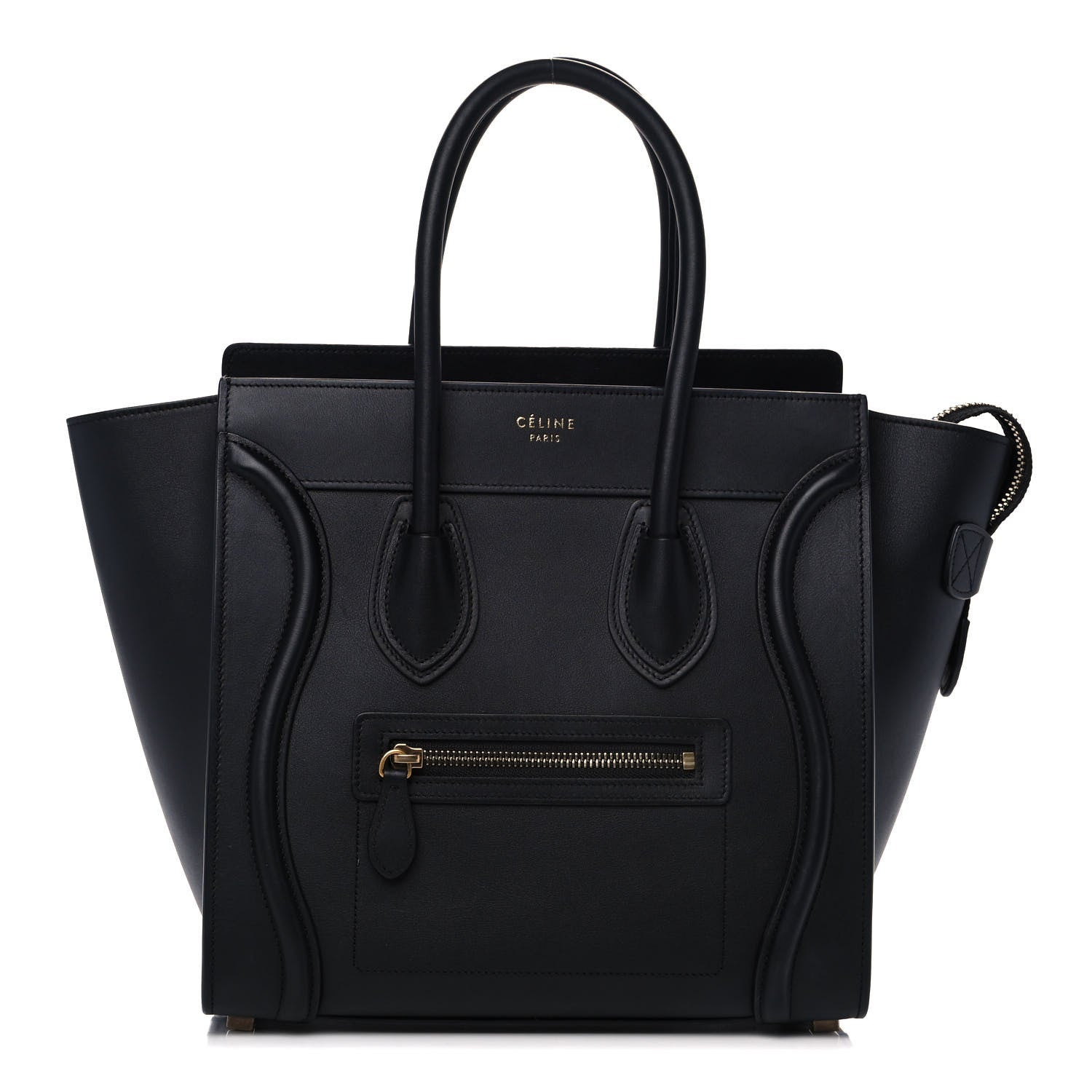 Celine Smooth Calfskin Micro Luggage Black 1 of 11