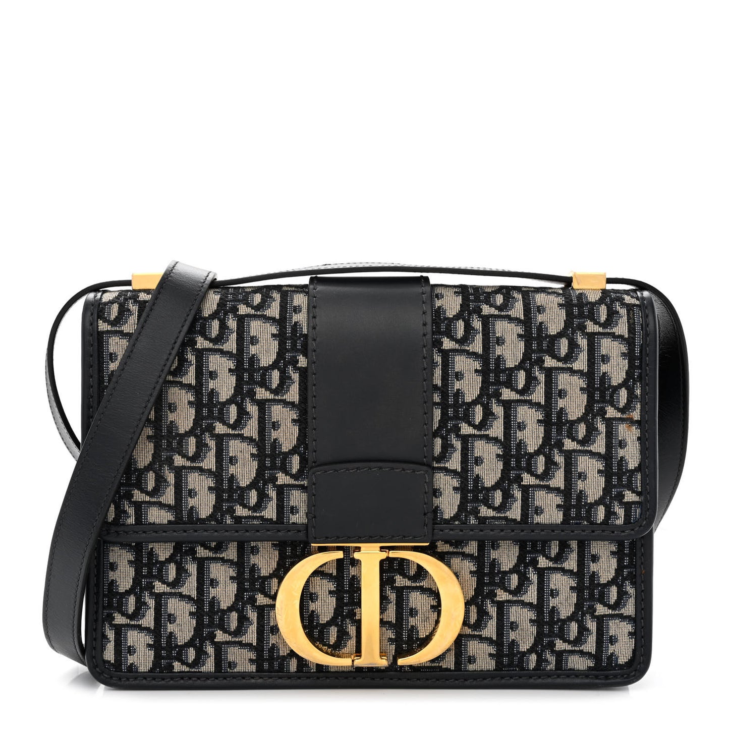 Oblique 30 Montaigne Flap Bag Blue