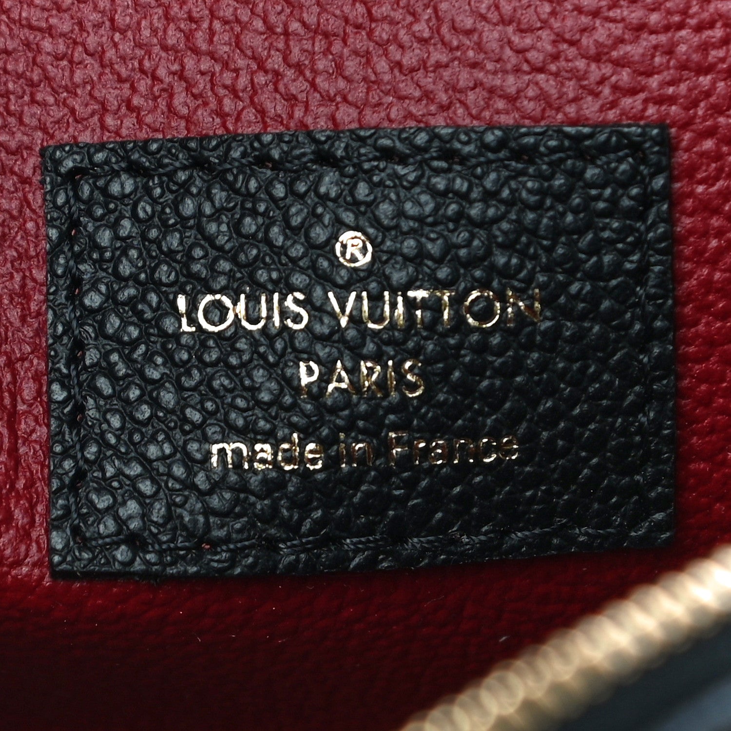 Louis Vuitton Empreinte Monogram Giant Cosmetic Pouch Black Beige 6 of 9