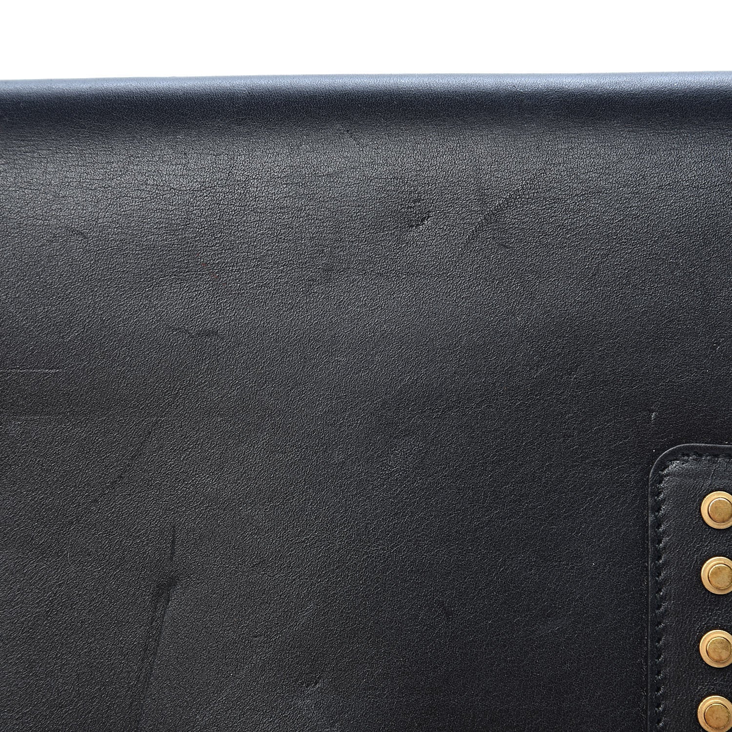 Saint Laurent Calfskin Studded Medium Betty Black 8 of 17