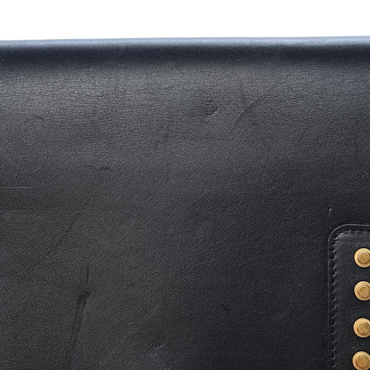Saint Laurent Calfskin Studded Medium Betty Black 8 of 17