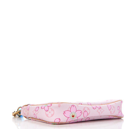Louis Vuitton Monogram Cherry Blossom Pochette Accessories Pink 4 of 8