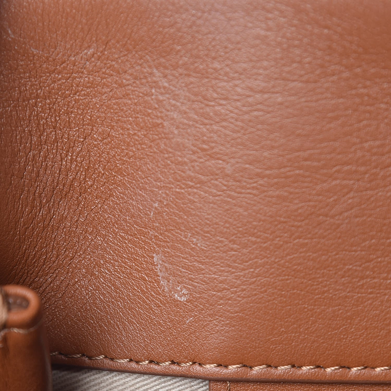 Chloe Calfskin Suede Small Roy Bag Caramel 8 of 10