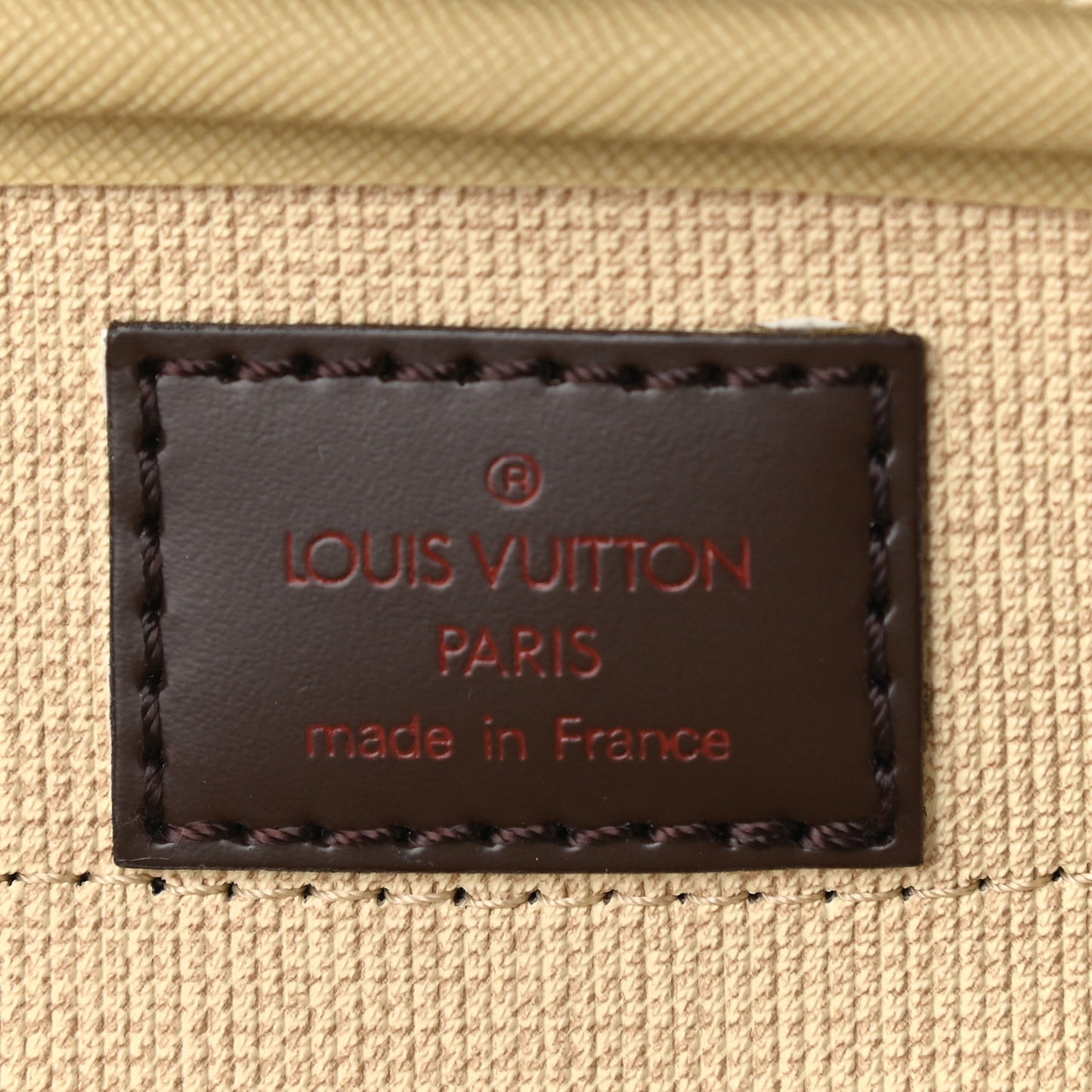 Damier Ebene Excursion Shoe Bag