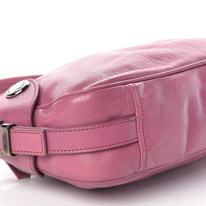 Prada Buffalo Snaps Shoulder Bag Ciclamino 7 of 9