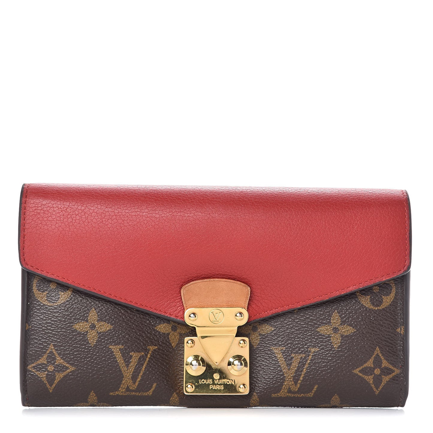 Monogram Pallas Wallet Cherry