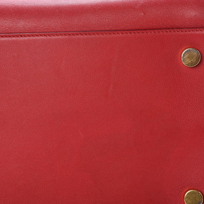 Saint Laurent Calfskin Large Sac de Jour Carryall Rouge Orient 16 of 22