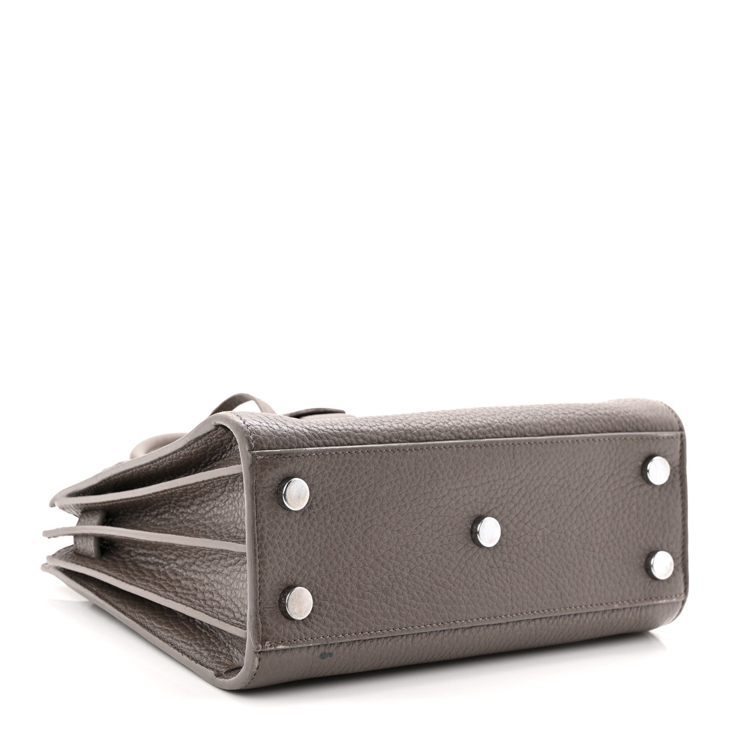 Saint Laurent Grained Calfskin Baby Sac De Jour Fog 4 of 11