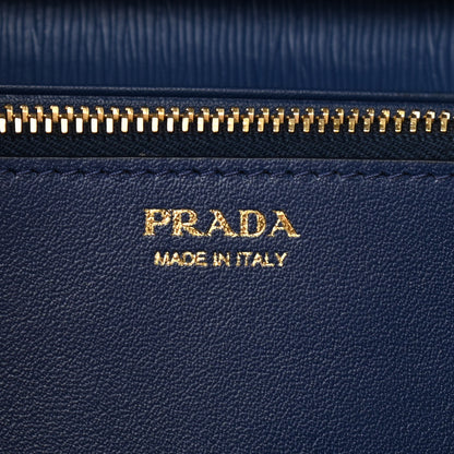 Prada Vitello Move Chain Wallet Bleuette 6 of 9