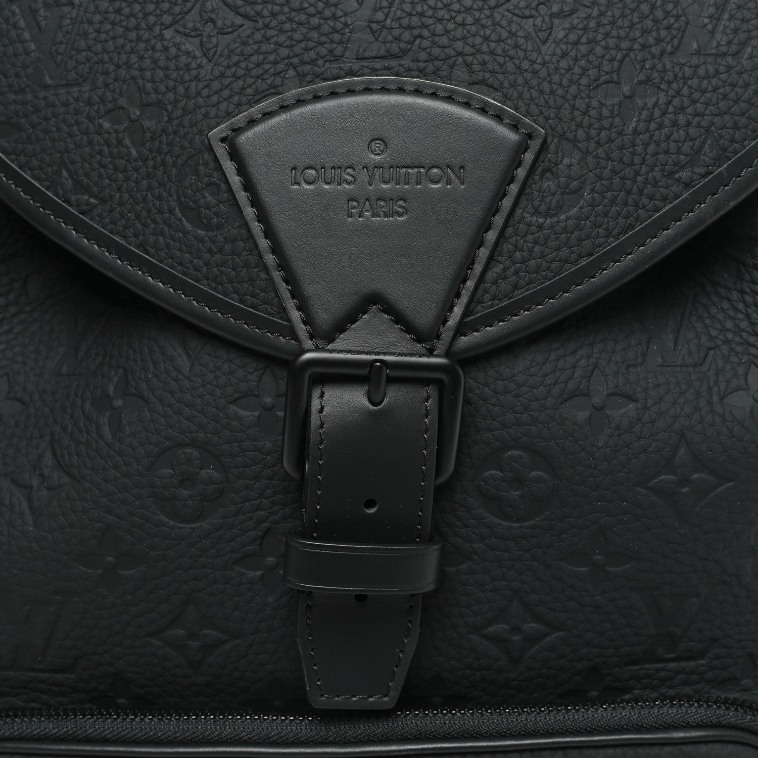Louis Vuitton Taurillon Monogram Montsouris Backpack Black 7 of 9