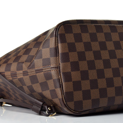 Louis Vuitton Damier Ebene Neo Neverfull MM Rose Ballerine 7 of 9