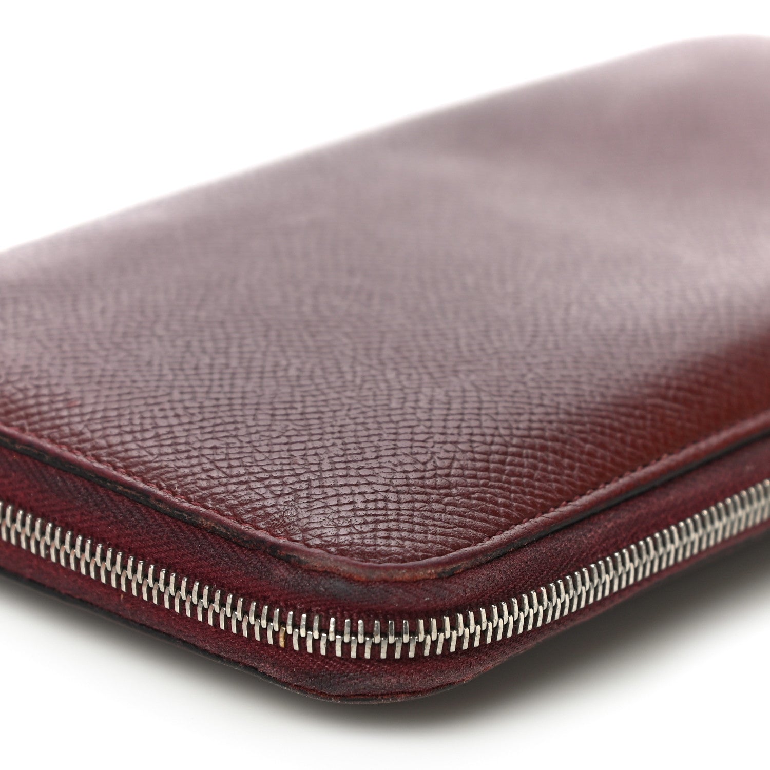 Hermes Epsom Silk'In Wallet Bordeaux 10 of 20