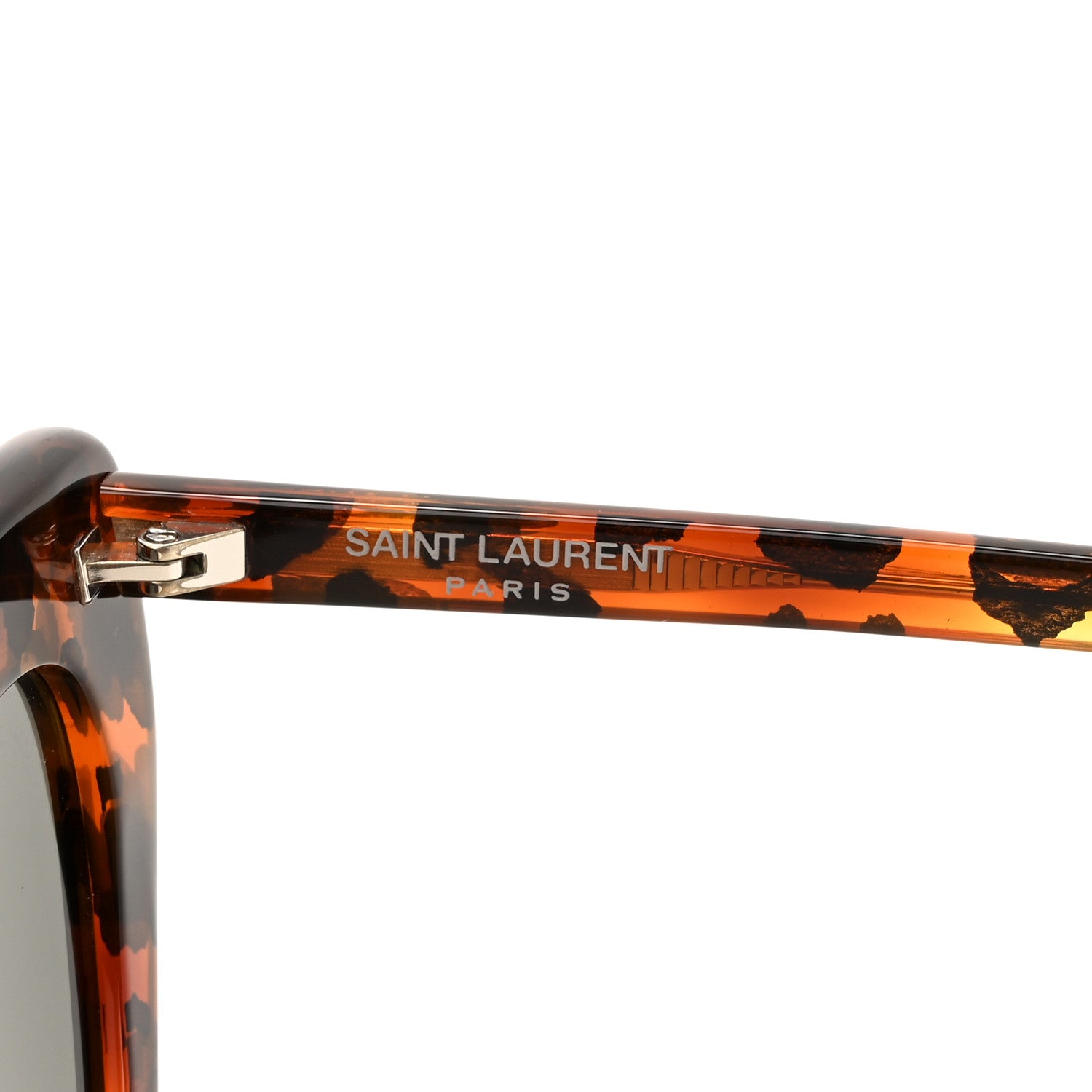 Saint Laurent Acetate Heart Frame Loulou SL181 Sunglasses Tortoise 6 of 6