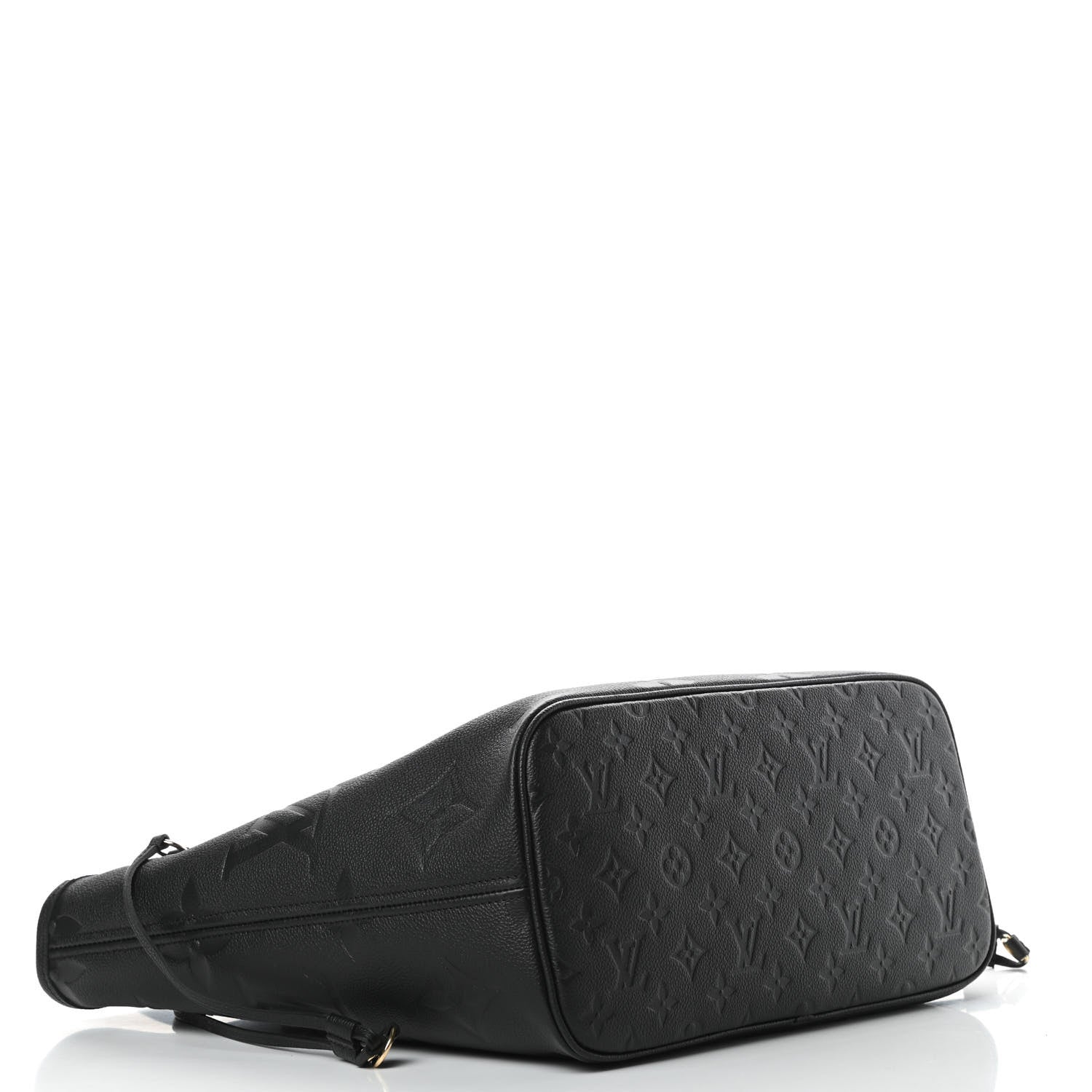 Louis Vuitton Empreinte Monogram Giant Neverfull MM Black 4 of 11