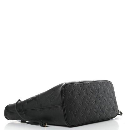 Louis Vuitton Empreinte Monogram Giant Neverfull MM Black 4 of 11