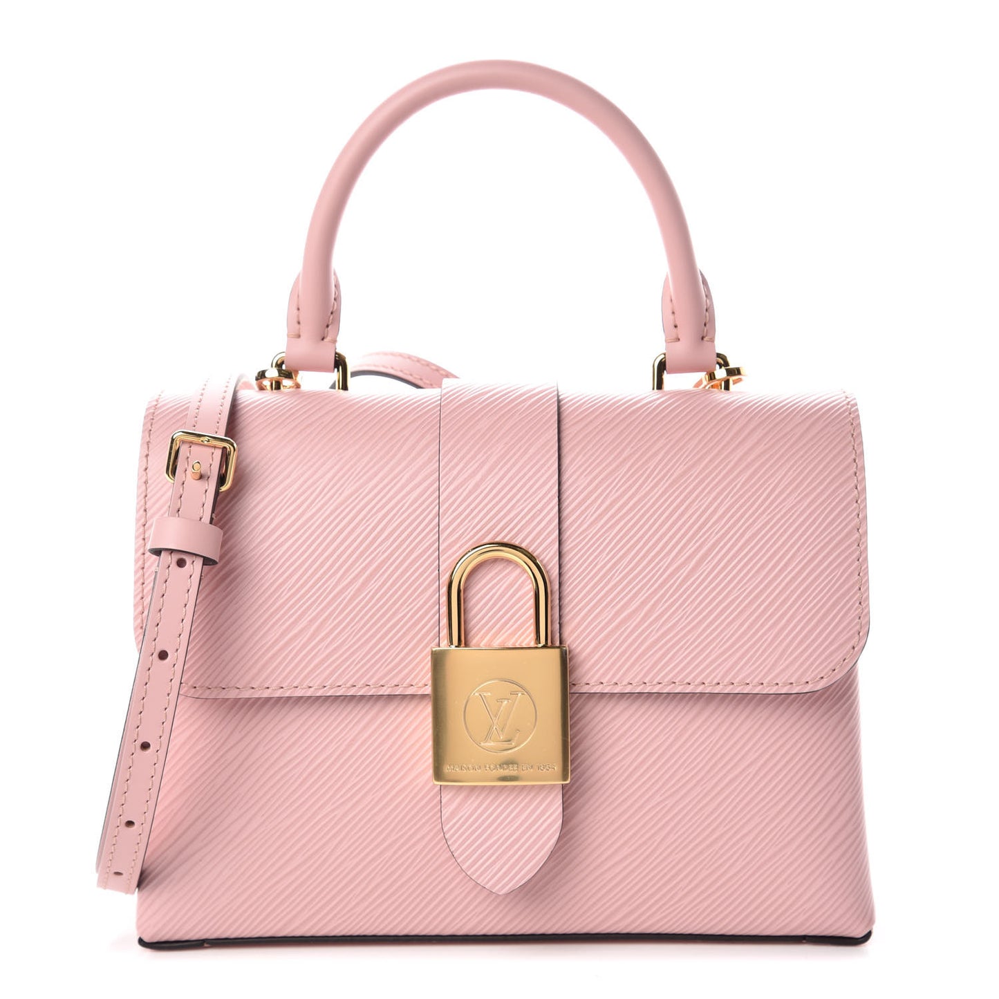 Epi Locky BB Rose Ballerine