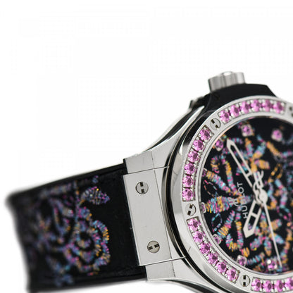 Hublot Stainless Steel Calfskin Sapphire 41mm Big Bang "Broderie Sugar Skull" Limited Edition Automatic Watch 343.SS.6599.NR.1233 6 of 6