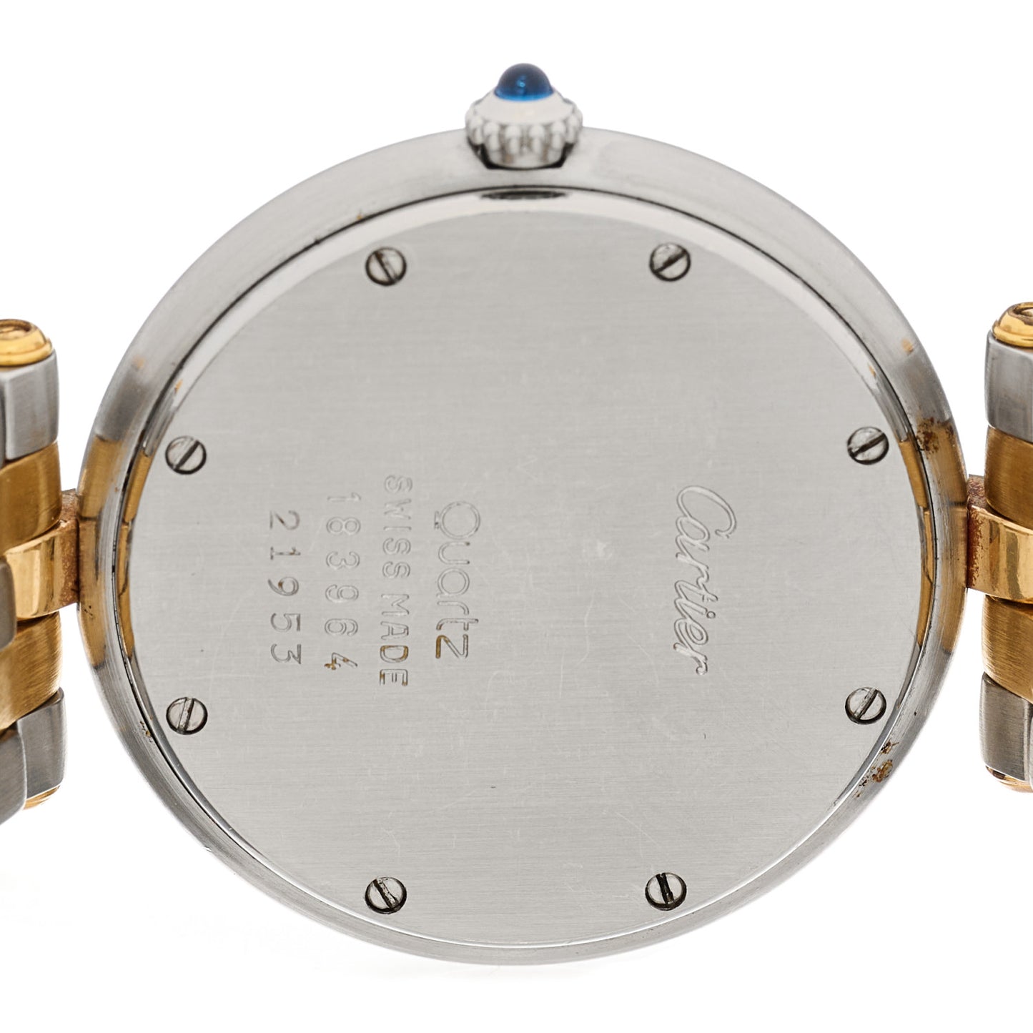 Stainless Steel 18K Yellow Gold 29mm Panthere Vendome Quartz Watch