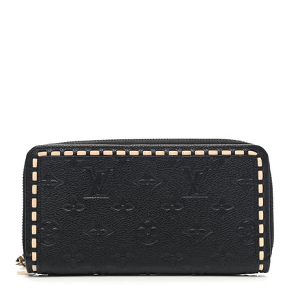 Louis Vuitton Empreinte Vosges Zippy Wallet Black 1 of 10