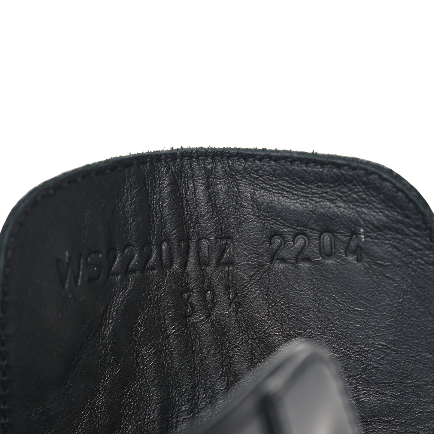 Glossed Calfskin Funk Ankle Boots 39.5 Black